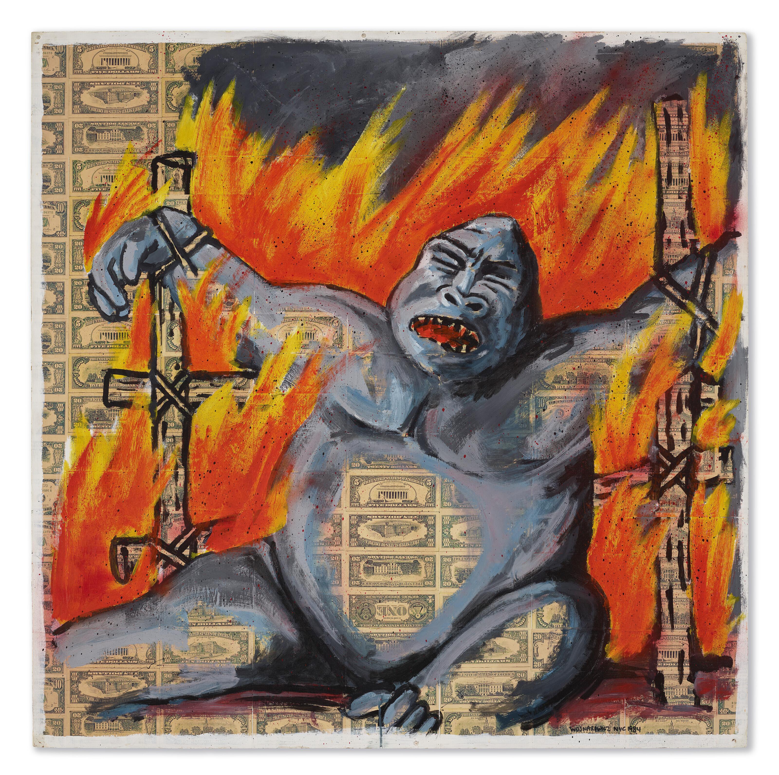 David Wojnarowicz - Untitled (Gorilla)