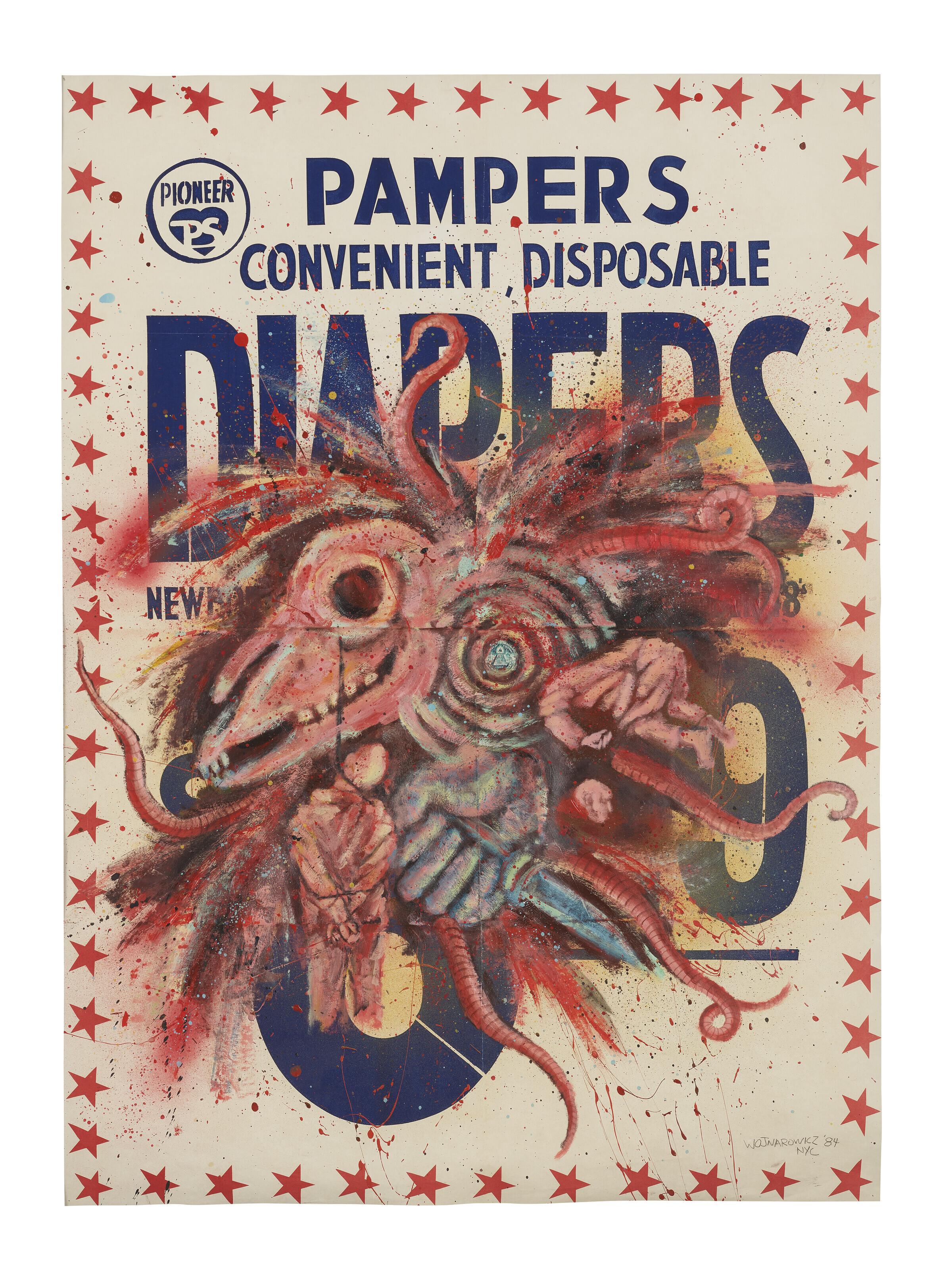 David Wojnarowicz - Untitled (Pampers)