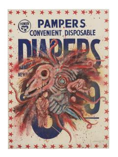 David Wojnarowicz - Untitled (Pampers)