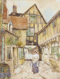 David Woodlock - The milkmaid