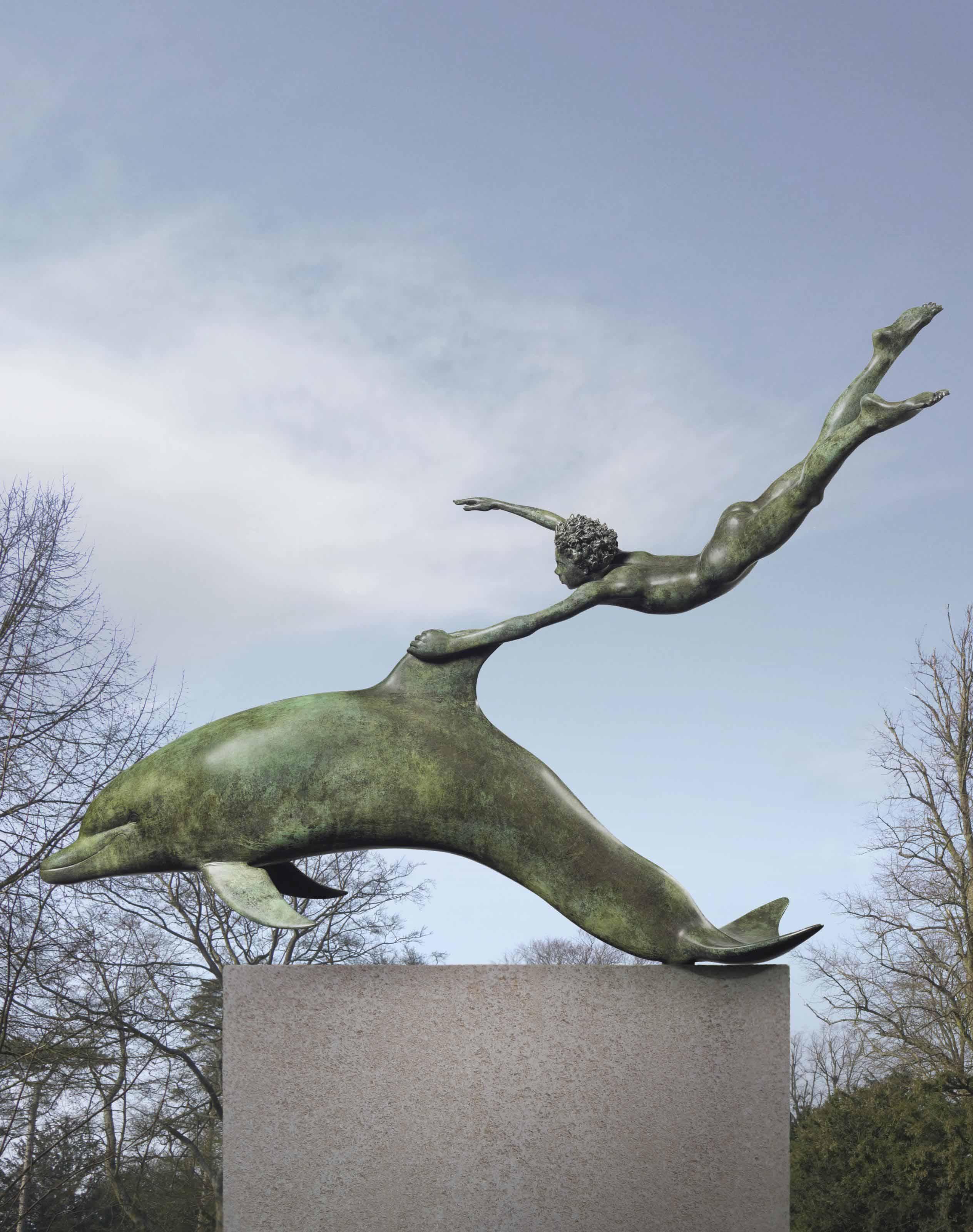 David Wynne - Boy with a Dolphin