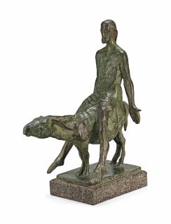 David Wynne - Christ On The Donkey, Maquette III
