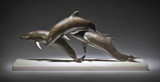 David Wynne - Three Dolphins