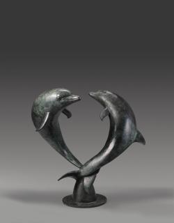 David Wynne - Two Dolphins