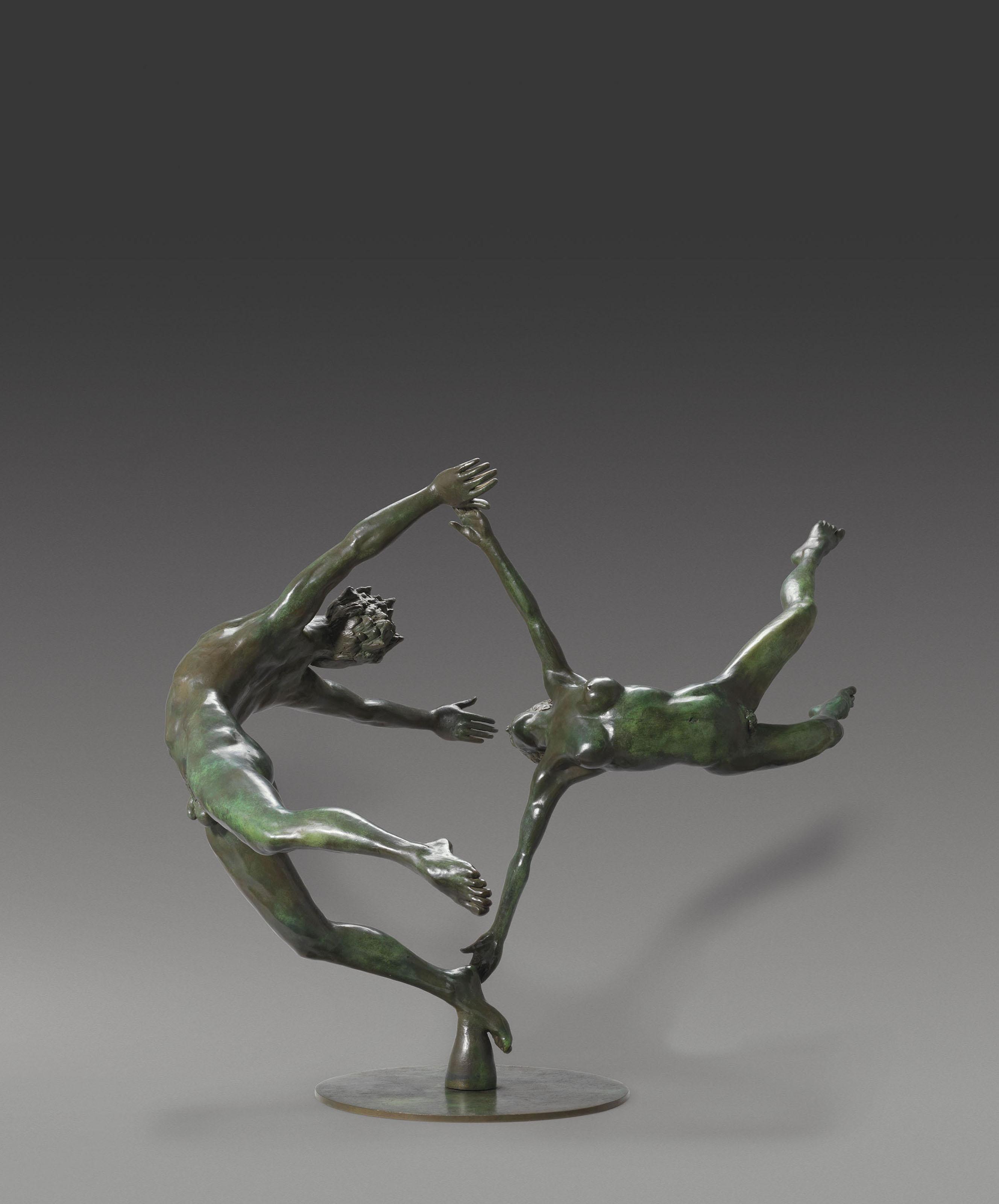 David Wynne - Two Swimmers
