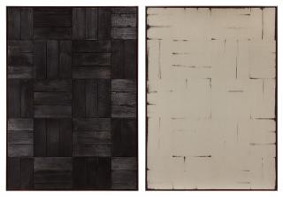 Davide Balula - Burnt Painting, Imprint Of The Burnt Painting