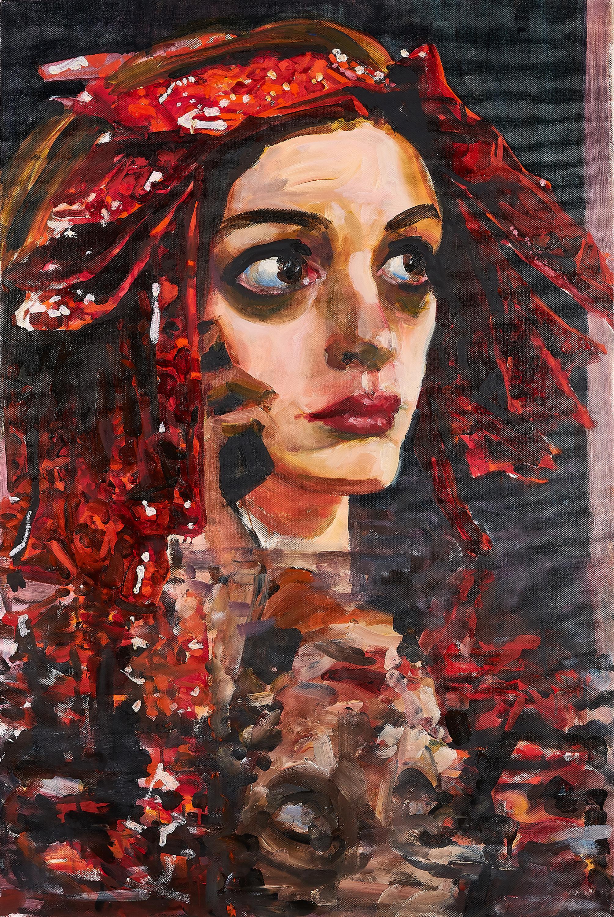 Dawn Mellor - Anne Hathaway.