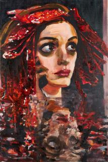 Dawn Mellor - Anne Hathaway.