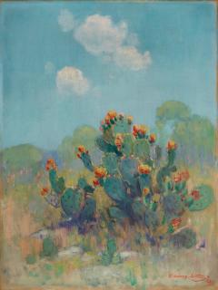 Dawson Dawson-Watson - Prickly Pear Cactus in Bloom