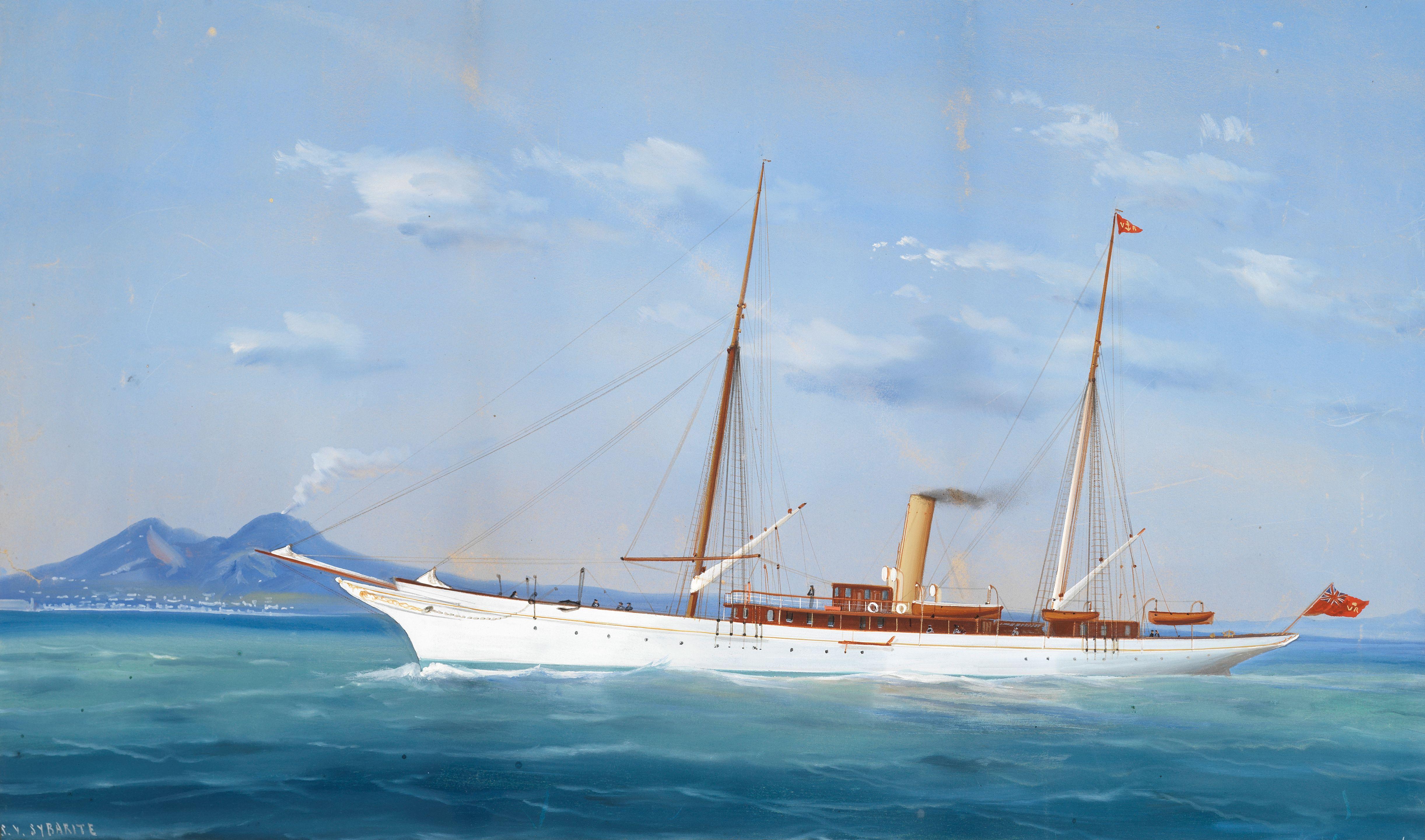 De Simone - The S.Y. Sybarite in the Bay of Naples