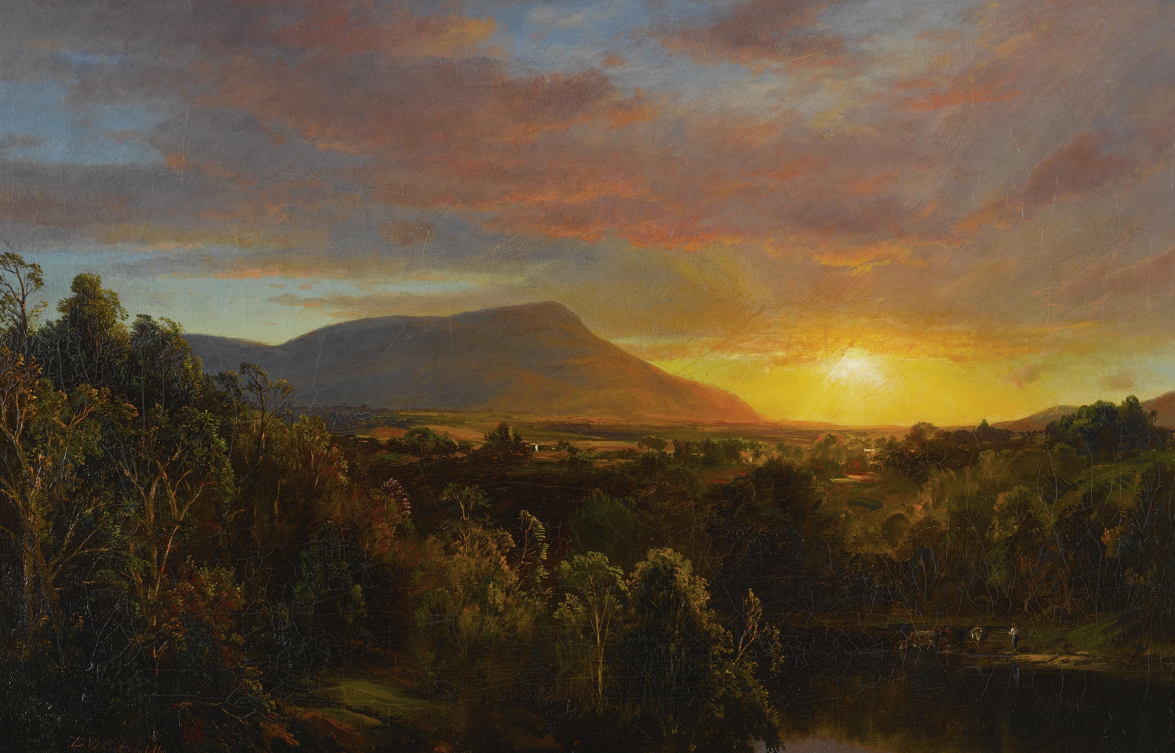 De Witt Clinton Boutelle - Sunset In The Catskills