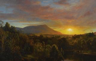 De Witt Clinton Boutelle - Sunset In The Catskills