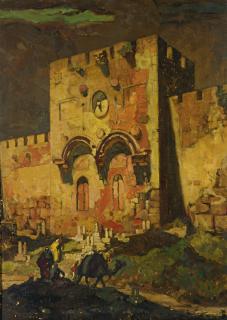 Dean Cornwell - Golden Gate, Jerusalem