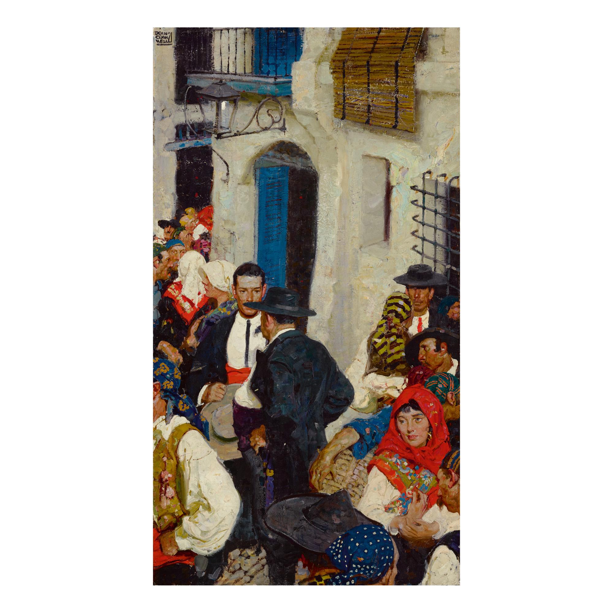 Dean Cornwell - Gypsy Market