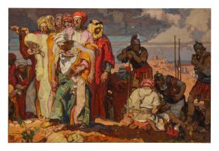 Dean Cornwell - Return from the Cross