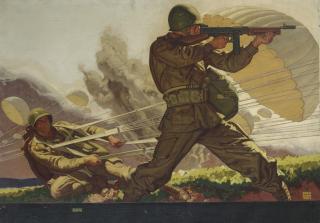 Dean Cornwell - They\'ve Got the Guts, Back \'Em Up With More Metal