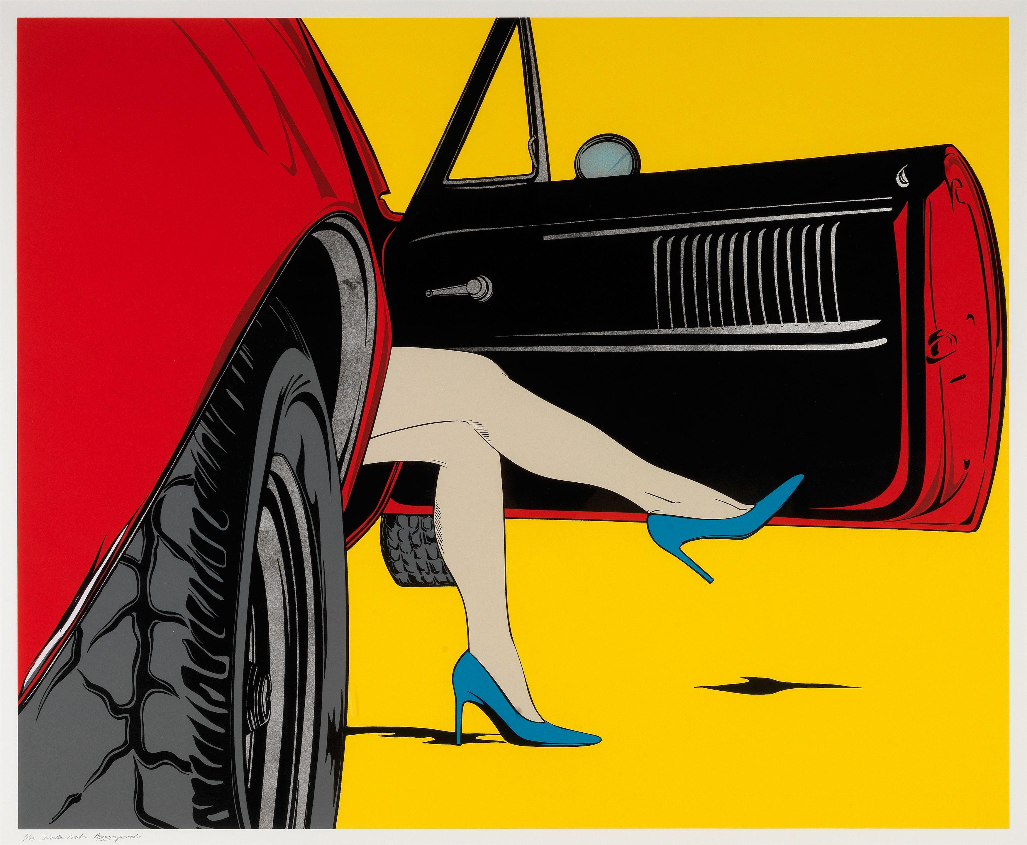 Deborah Azzopardi - Firebird, 2016 printed by Jealous Gallery & Print Studio, London, published by the artist, framed