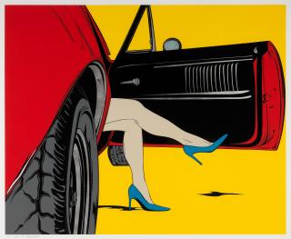 Deborah Azzopardi - Firebird, 2016 printed by Jealous Gallery & Print Studio, London, published by the artist, framed