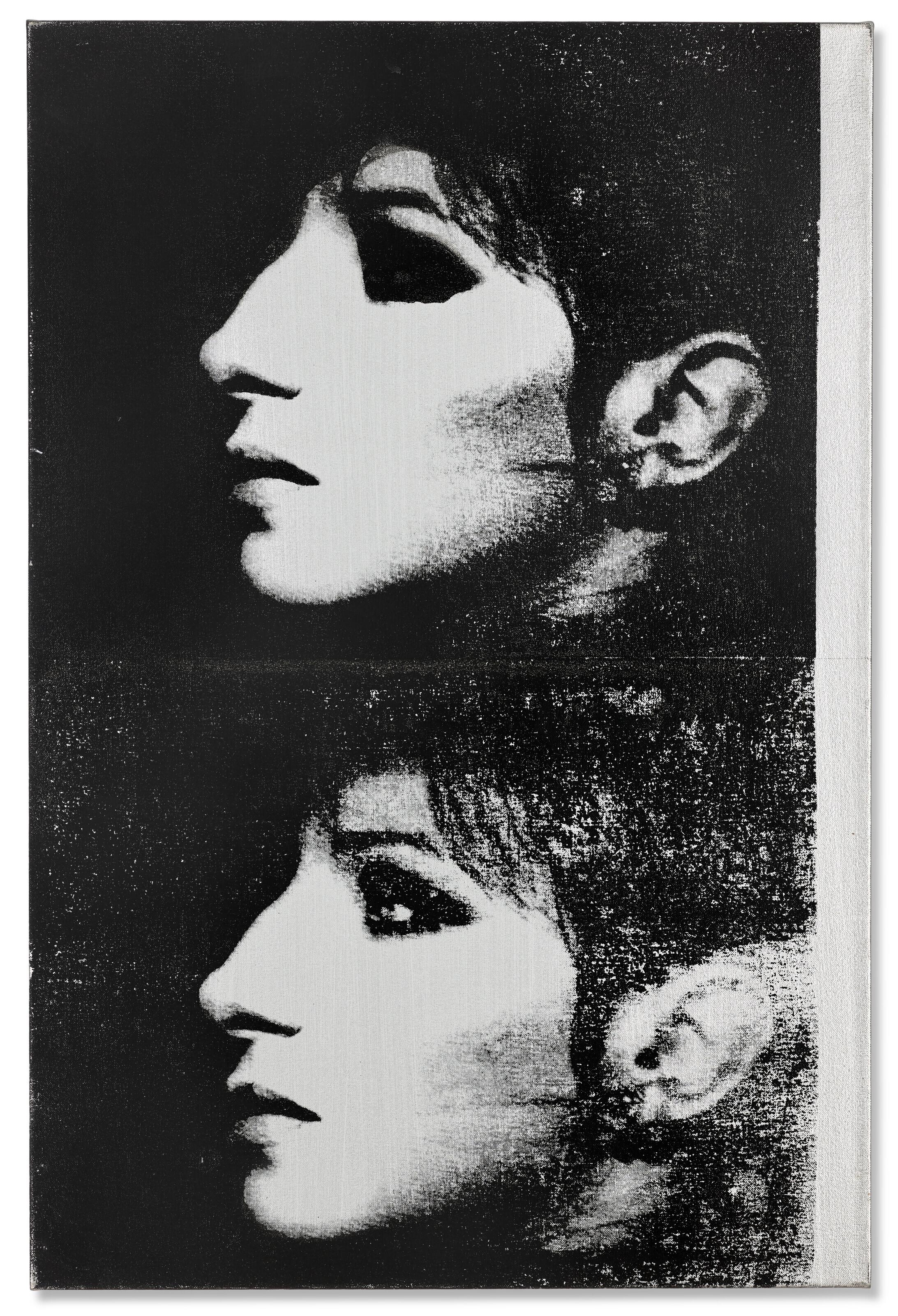 Deborah Kass - 2 Silver Barbras (Jewish Jackie Series)