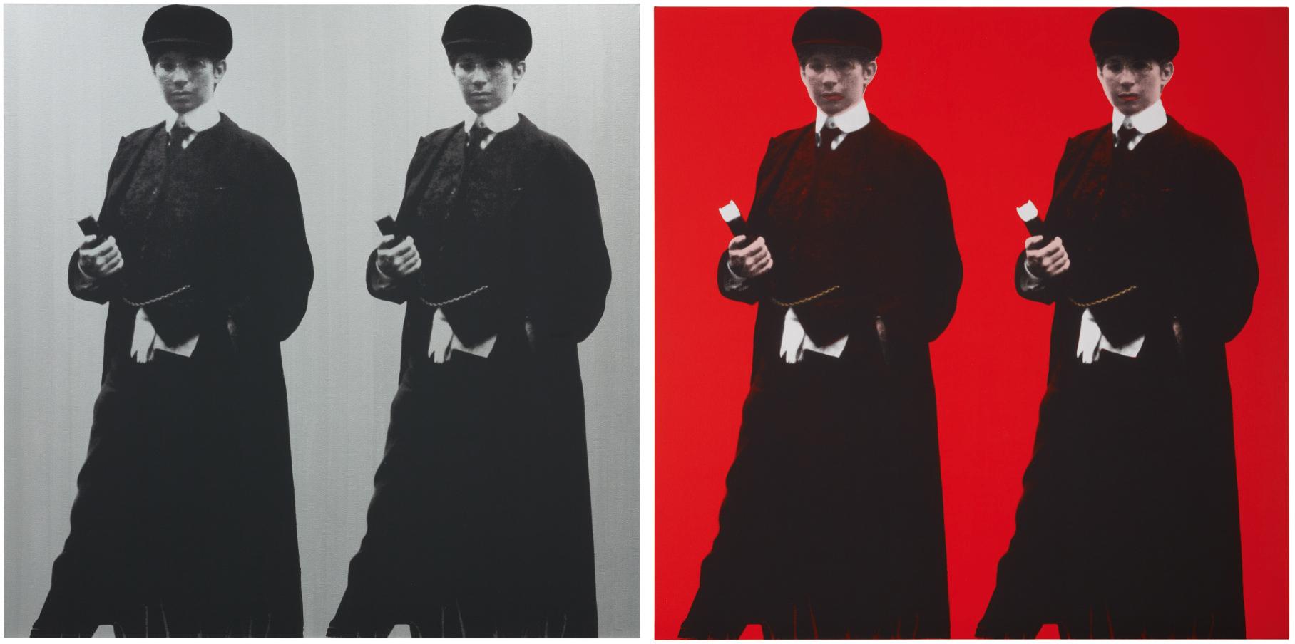 Deborah Kass - Double Double Yentl (My Elvis)