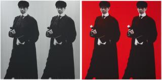 Deborah Kass - Double Double Yentl (My Elvis)