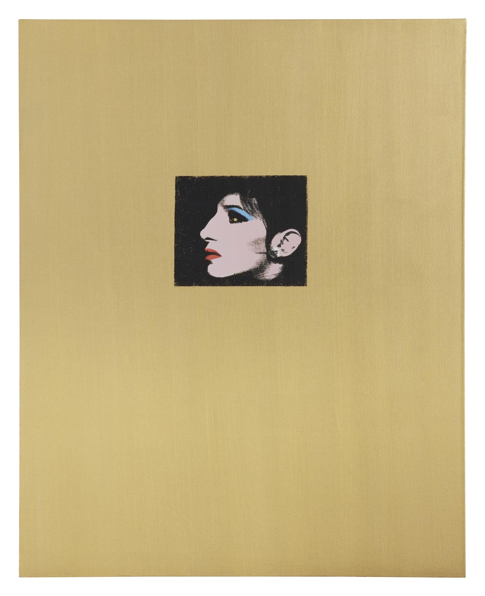 Deborah Kass - Gold Barbara (Jewish Jackie Series), 1993