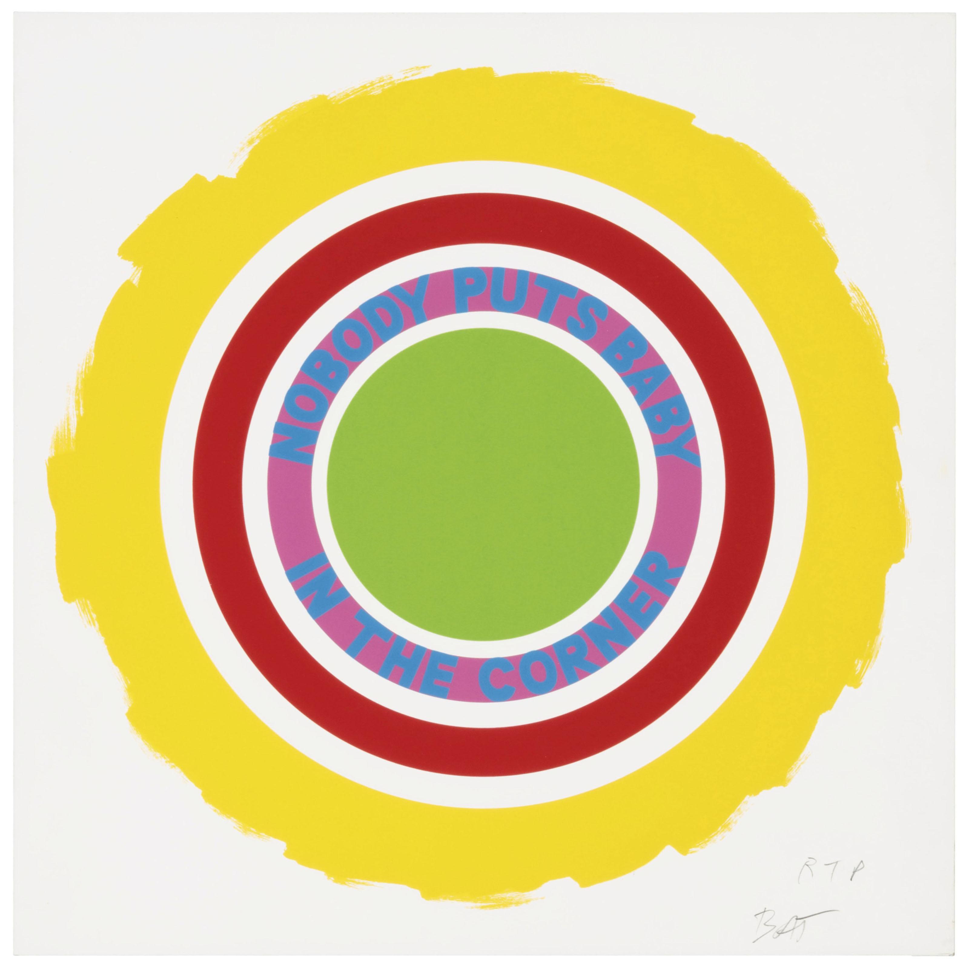 Deborah Kass - Nobody Puts Baby in the Corner