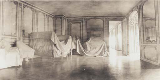 Deborah Turbeville - Draped interior from Unseen in Versailles