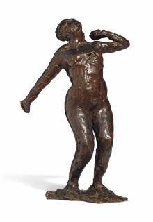 Degas, Edgar - Femme s\'étirant