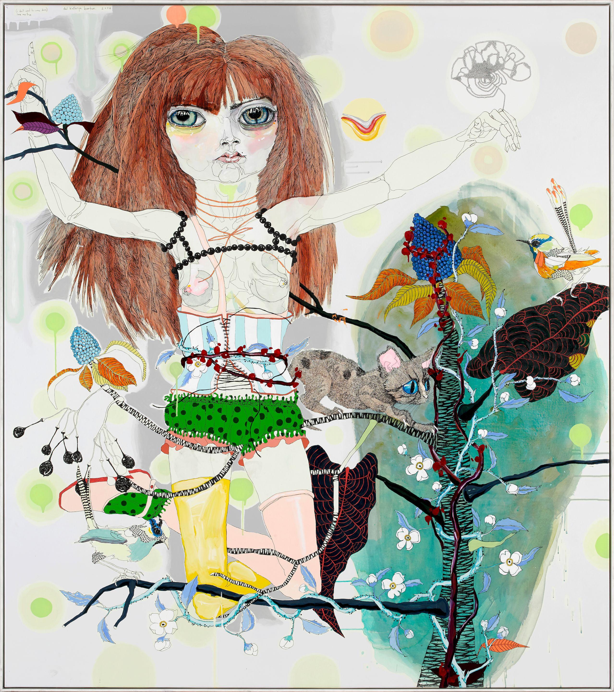 Del Kathryn Barton - Come Forth with Love, 2004