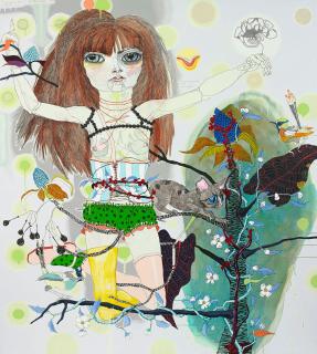 Del Kathryn Barton - Come Forth with Love, 2004