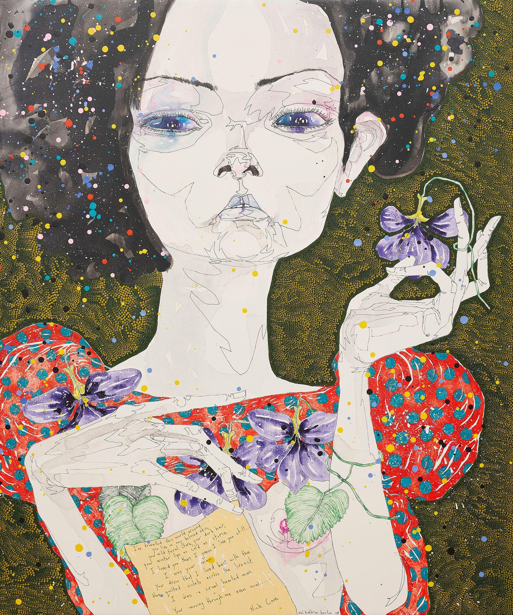 Del Kathryn Barton - Nobody\'s Baby Now, 2008