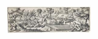 Delaune, Etienne - Hunting Scenes [Venationes] (Robert-Dumesnil 275-280)