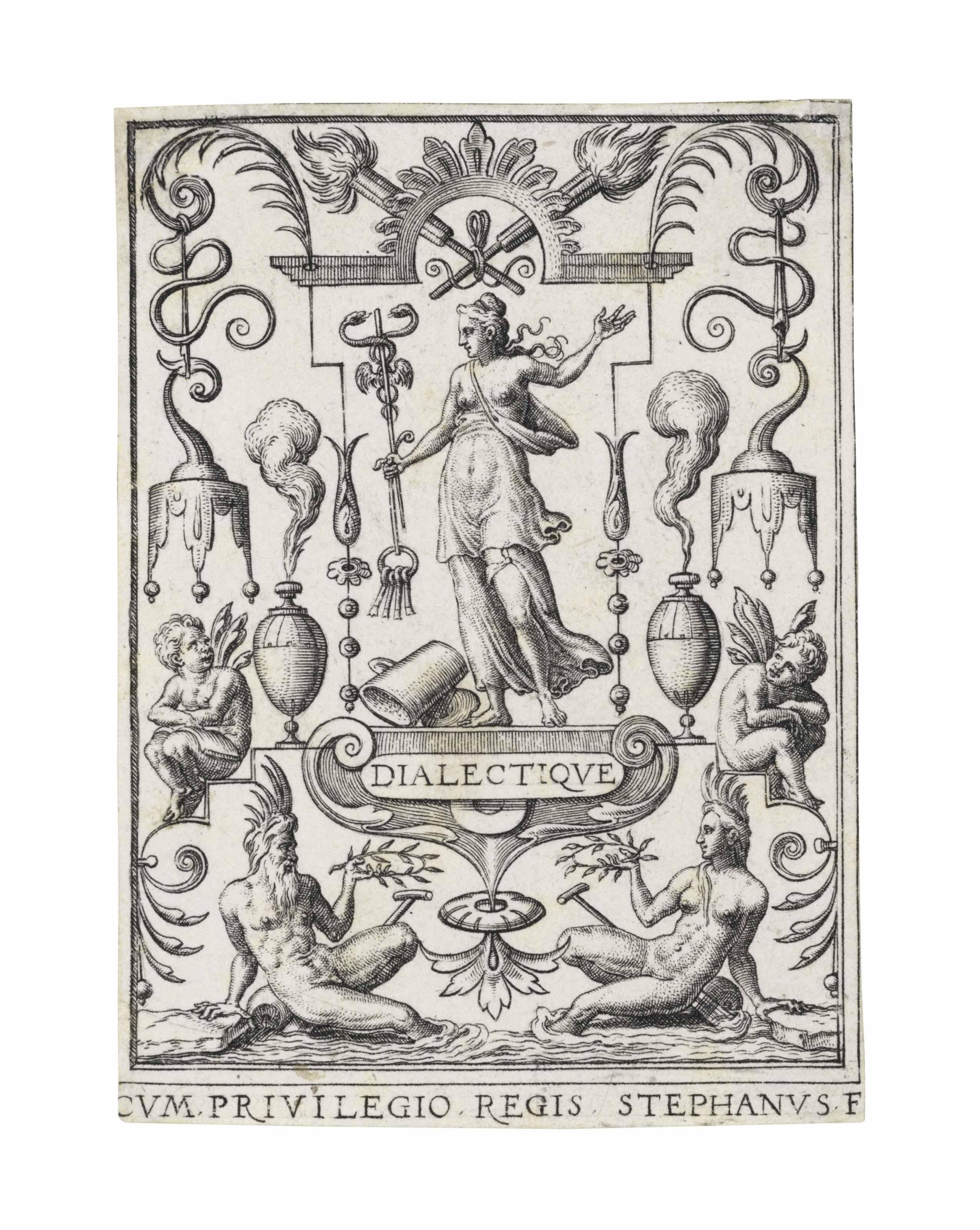 Delaune, Etienne - Les Sciences (Robert-Dumesnil IX, 340-45; Guilmard 5; Berlin Kat. 4513)