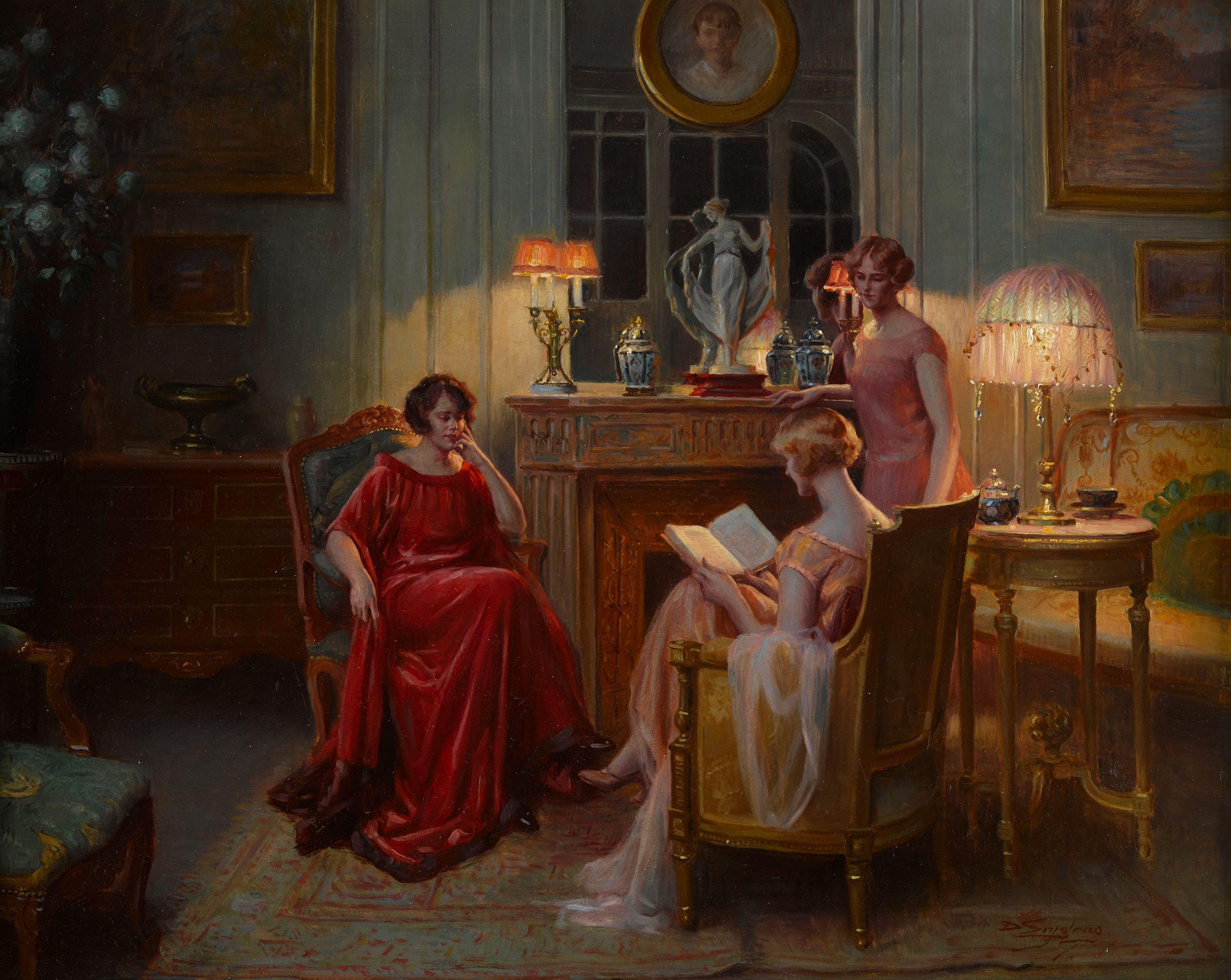 Delphin Enjolras - In the reading room