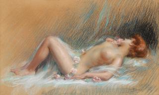 Delphin Enjolras - Nu couché