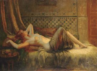 Delphin Enjolras - Reclining Nude