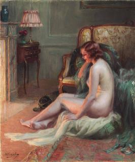 Delphin Enjolras - The glow of the fire