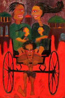 Demas Nwoko - Rickshaw Ride