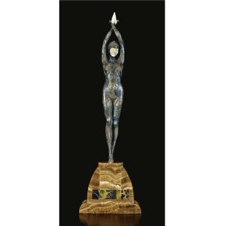 Demeter H. Chiparus - \'Etoile De Mer\' (\'Starfish\'): A Bronze And Ivory Figure