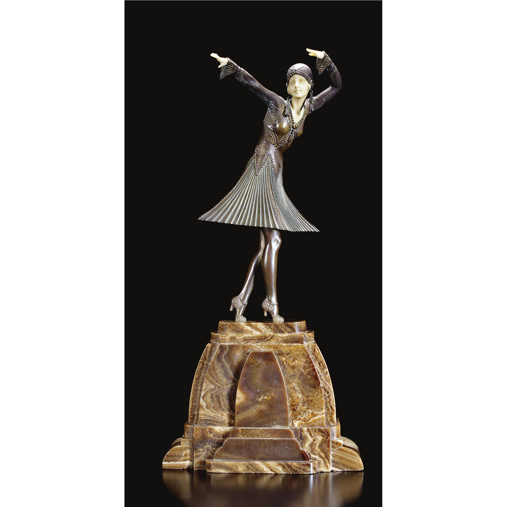 Demeter H. Chiparus - \'Miro\': A Bronze And Ivory Figure