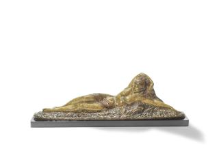 Demetre Chiparus - Reclining Female Figure, Circa 1925