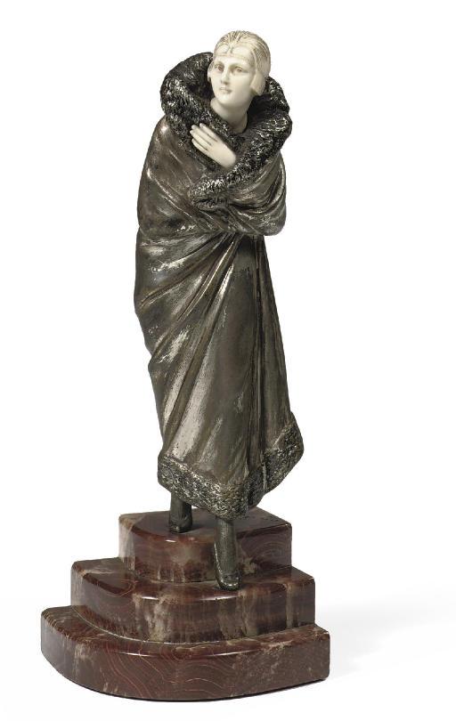 Demetre H. Chiparus - Leaving the opera