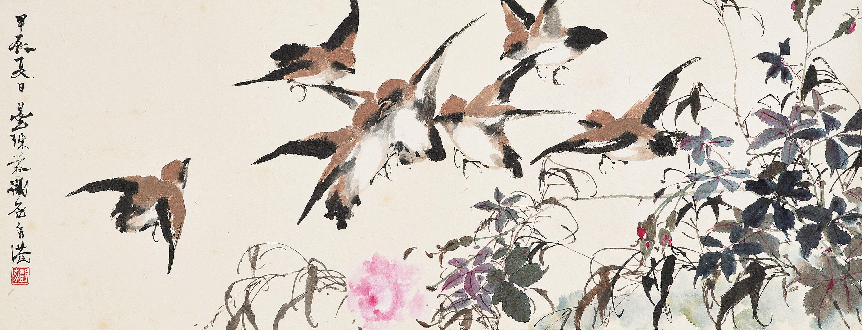 Deng Fen - Flowers and Birds