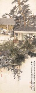 Deng Fen - Gathering In A Pavilion