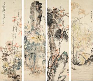 Deng Qichang - Flowers