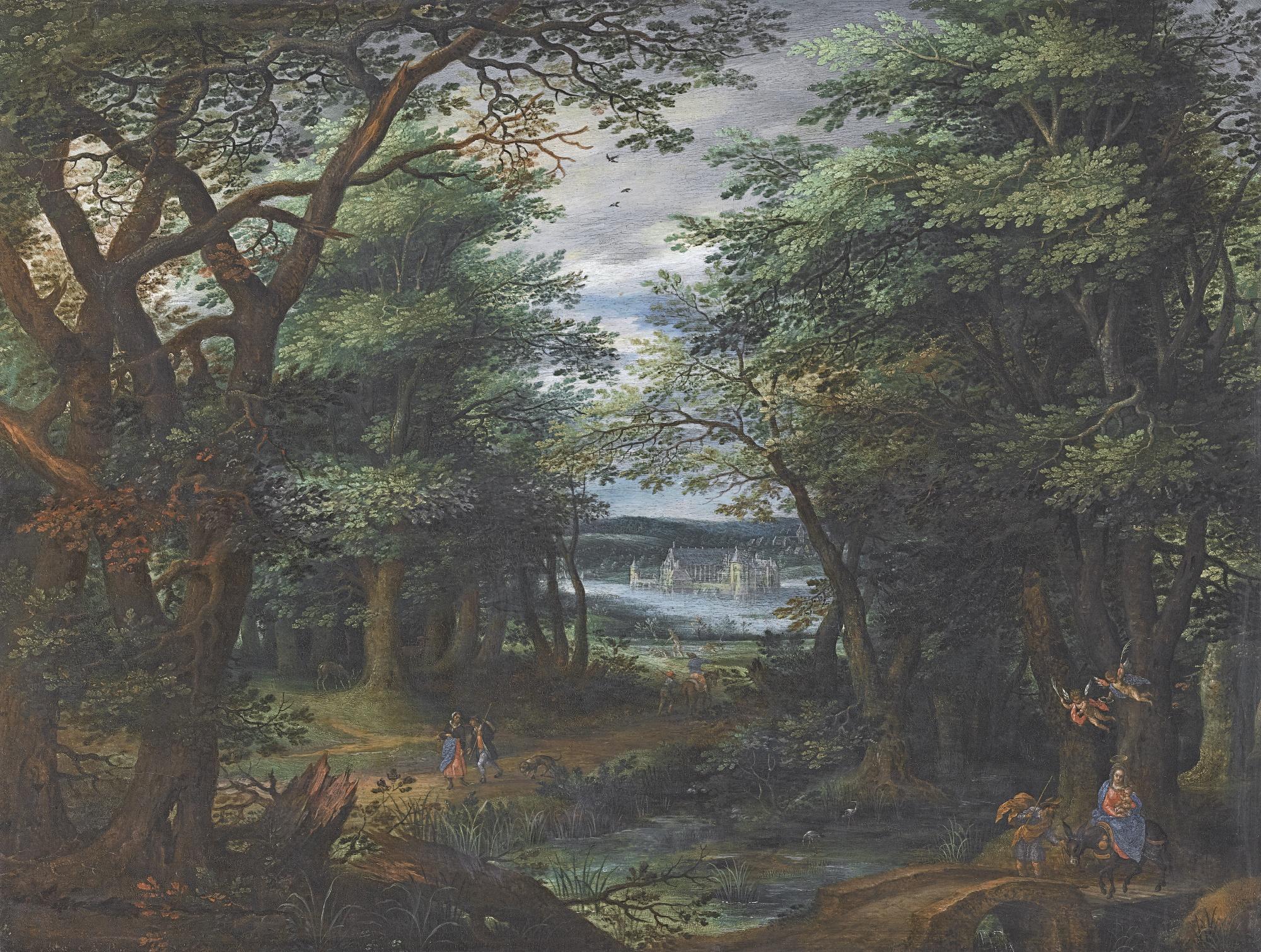Denijs Van Alsloot - The Flight Into Egypt