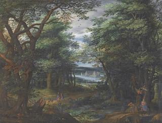 Denijs Van Alsloot - The Flight Into Egypt