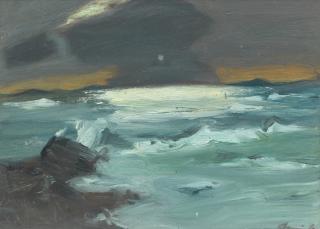 Denis Peploe RSA - Approaching Storm, Barra