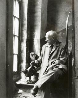 Denise Colomb - Picasso, Rue Des Grands Augustins, 1952